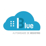 Logo Blue autoridade de Registro